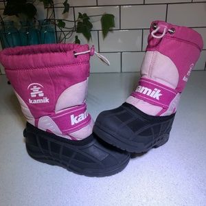 pink Kamik boots | size 12